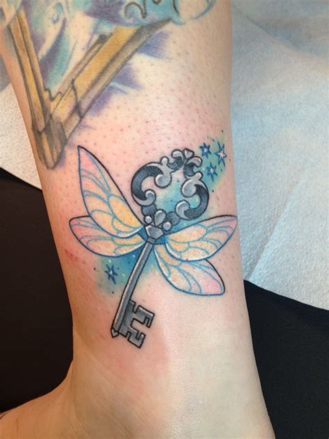 My newest addition :) Harry Potter Flying Key Tattoo By the amazing ...