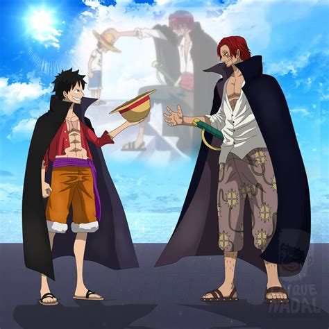 The promisse - Luffy and Shanks by caiquenadal on DeviantArt