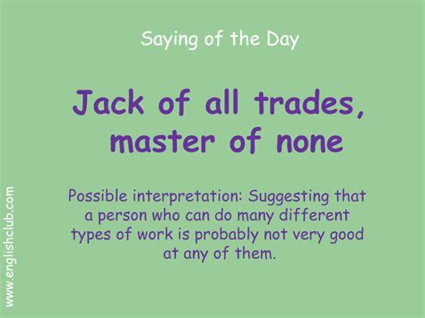 Jack Of All Trades Full Quote Origin - ShortQuotes.cc