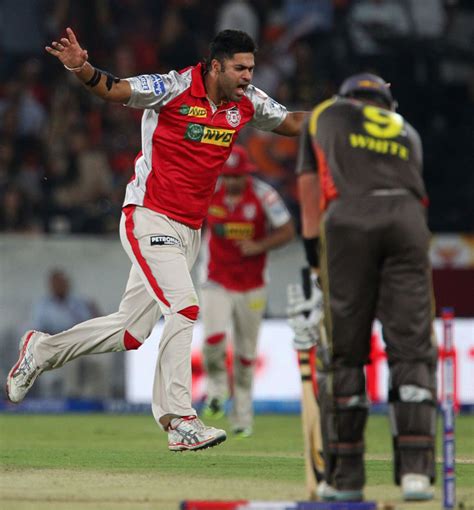 Manpreet Gony celebrates after dismissing Cameron White | ESPNcricinfo.com