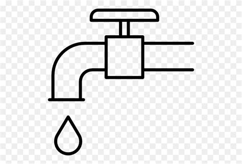 Water Faucet Clip Art Black And White