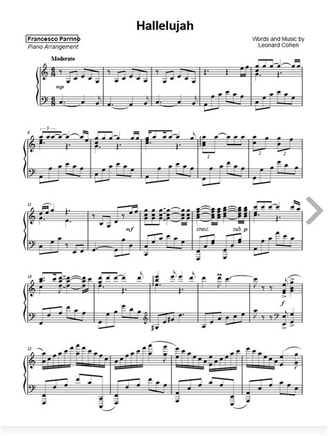 Sheet Music • Piano Arrangement PDFs • Francesco Parrino Music