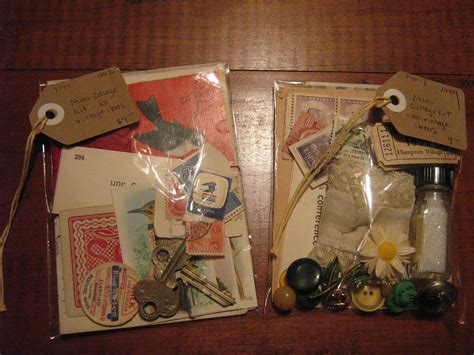 Vintage Values: Mini Collage Kits