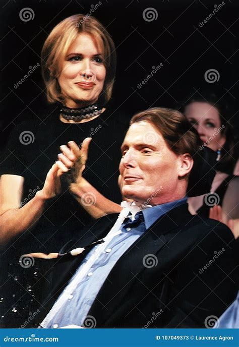 Dana Reeve and Christopher Reeve Editorial Stock Photo - Image of days ...