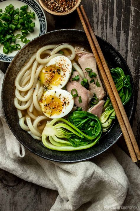 Delicious Homemade Udon Soup (Quick & Easy Noodle Soup)