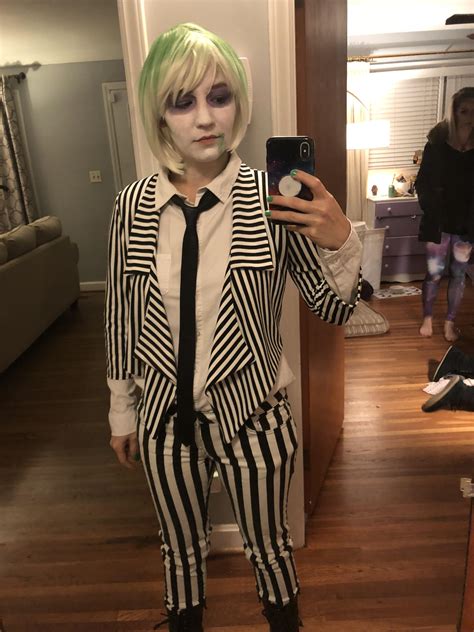 My beetlejuice costume this year. Won best costume in my office. : r/pics