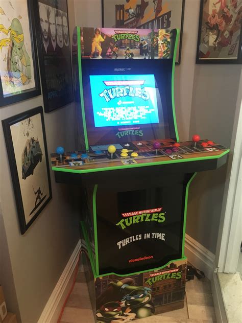 Review: Teenage Mutant Ninja Turtles Arcade Cabinet from Arcade 1Up - Teenage Mutant Ninja ...