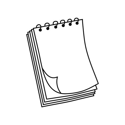 Sketch notepad doodle for paper design. 4670400 Vector Art at Vecteezy