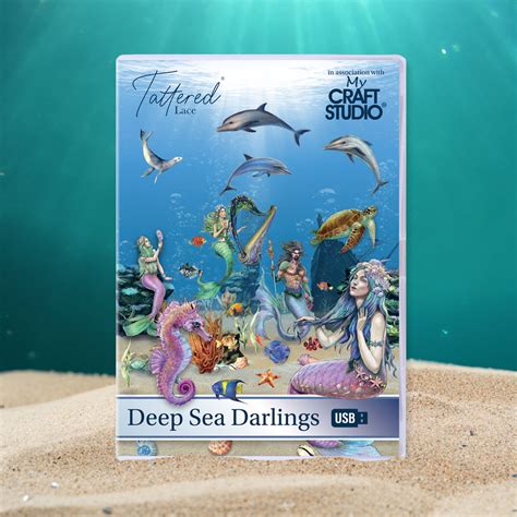 Tattered Lace Deep Sea Darlings USB - Highlight Crafts