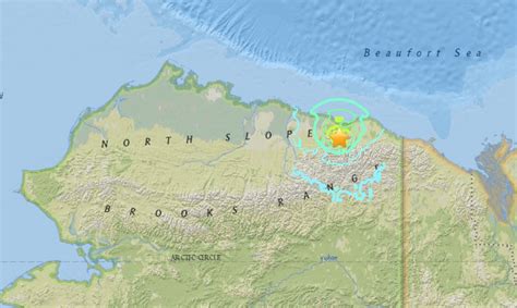 Strongest-ever earthquake hits Alaska's North Slope region as M6.4 and ...