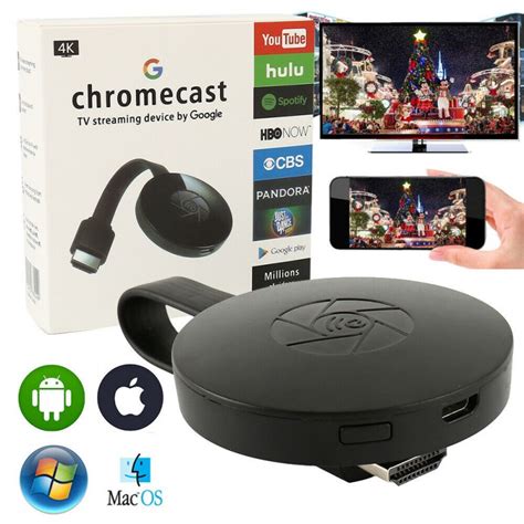 G2 4K Wireless HDMI DONGLE Google Chrome Cast AnyCast WeCast / Hdmi WifiDongle / Receptor / Hdmi ...