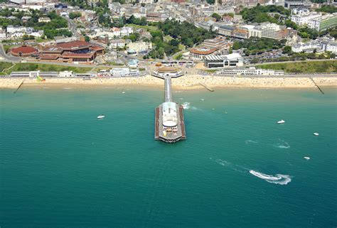 Bournemouth Pier in Bournemouth, Dorset, GB, United Kingdom - Marina ...