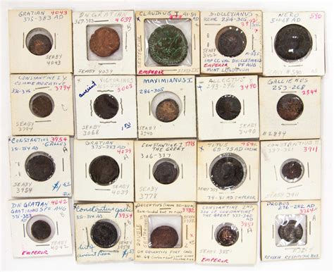 Group of Roman Coins | Cottone Auctions