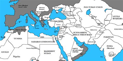 A More Stable Middle East with Better Borders : r/mapporncirclejerk