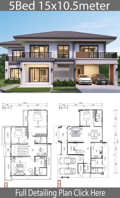 Home Design Plans Modern - House Blueprints