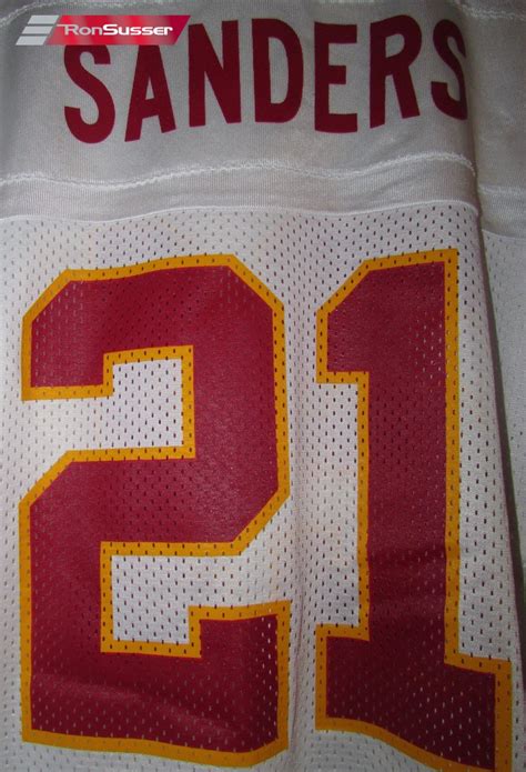 Vintage Champion Washington Redskins Deion Sanders #21 Jersey Size 40 ...