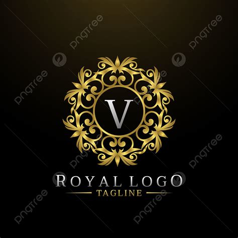 Letter V Logo Vector Design Images, Gold Ornate Elegant V Letter Logo, Luxury, Vector, Design ...