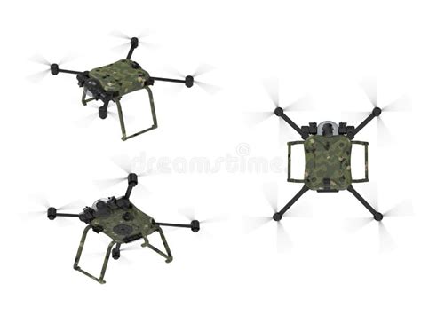 Military drone isolated stock illustration. Illustration of aviation ...