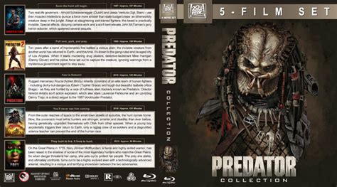 Predator Collection Custom Blu-Ray Cover - DVDcover.Com