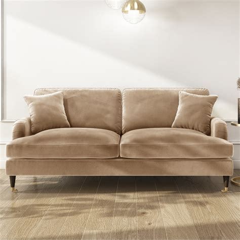 Beige Velvet Sofa Living Room | ubicaciondepersonas.cdmx.gob.mx