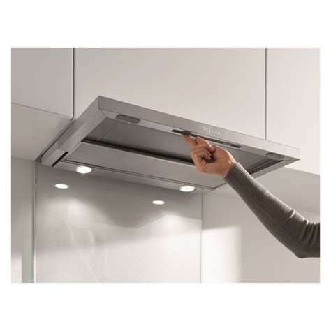 Miele 60cm Telescopic Integrated Cooker Hood - Stainless Steel DA3366 ...