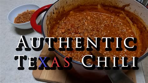 A 100% Genuine Authentic Texas Chili Recipe - J.W. Spencer