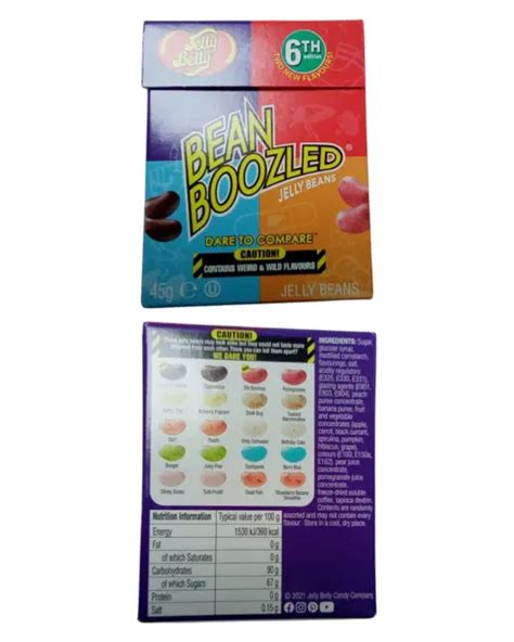 2 X JELLY Belly Bean Boozled Jelly Beans 6th Edition - buy 4 for less than £10 £6.99 - PicClick UK