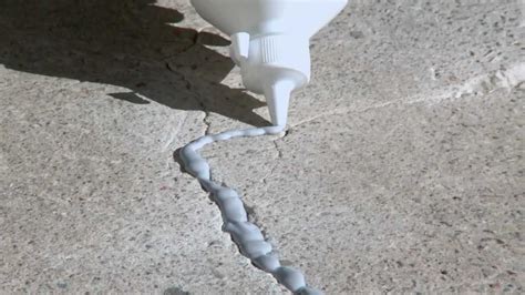 How to use Concrete Crack Filler - YouTube