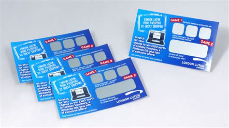 Printing scratch cards - A win win for you and your customers