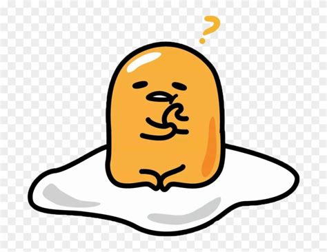 And Character Gudetama Sanrio Translucency Transparency - Sticker Gudetama, HD Png Download ...