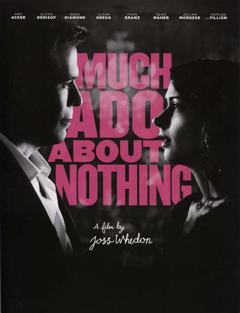 MUCH ADO ABOUT NOTHING Poster Featuring Alexis Denisof and Amy Acker