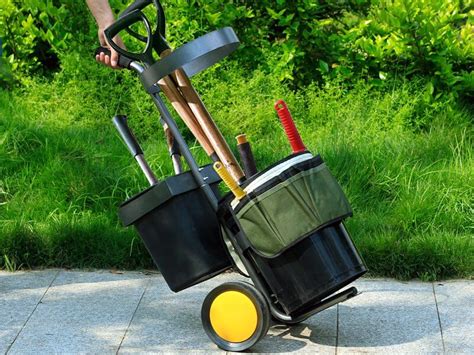 DIY Garden Utility Cart: All the Tools in One Place