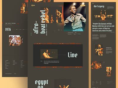 Tribute Page designs, themes, templates and downloadable graphic elements on Dribbble