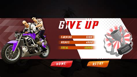 Bike stunts Game Ui :: Behance