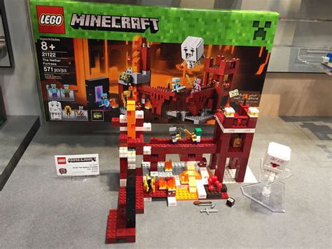 LEGO Minecraft Nether Fortress Summer 2015 Set Preview - Bricks and Bloks