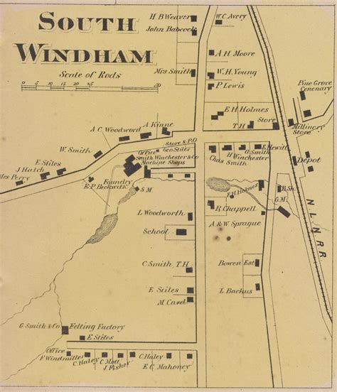 MAP, SOUTH WINDHAM 001 – Windham Textile and History Museum – The Mill ...