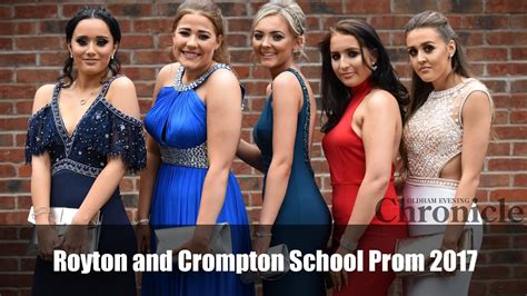 Royton and Crompton School Prom 2017 - YouTube