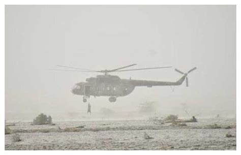 Pakistan army aviation helicopter goes missing with 6 on board