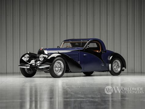 "Ultra-Rare" 1938 Bugatti Type 57S Atalante Coupé is Heading to Auction