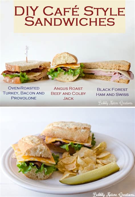 DIY Café Style Sandwiches ⋆ Sprinkle Some Fun