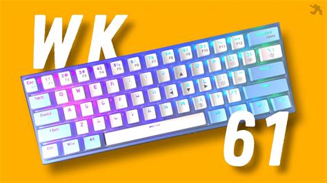 Womier WK61 Keyboard Review: Lots Can Happen On A Budget! - YouTube