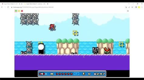 [Scratch Super Mario Maker 4] Hong103 Massive Kaizo: Blaster Raft - YouTube