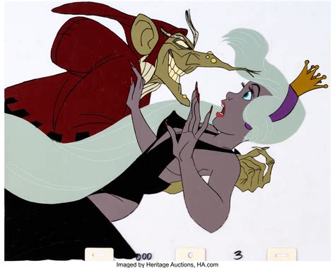 Dragon's Lair 2 Princess Daphne and Mordroc Production Cel (Don | Lot ...