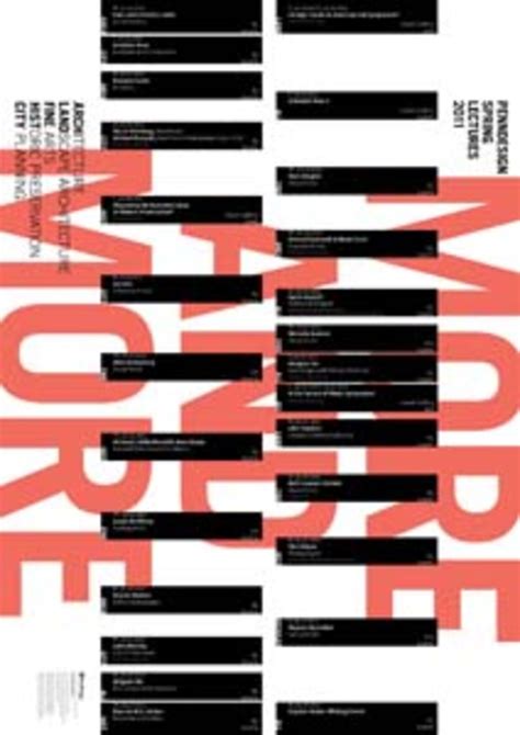 University of Pennsylvania School of Design 2011 Spring Lecture Series | ArchDaily