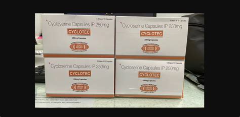 Cycloserine 250 Mg Capsule at Rs 500/box | Coxerin in Nagpur | ID ...