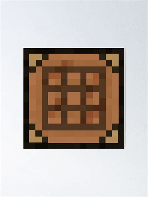 "Crafting table - Minecraft" Poster by MinecraftShop | Redbubble