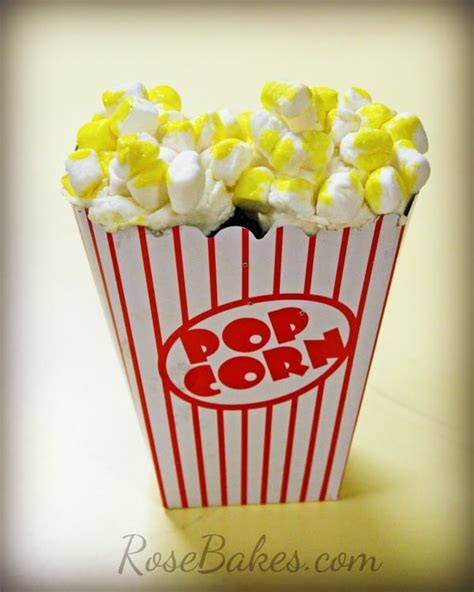 How to Make Easy Popcorn Cupcakes