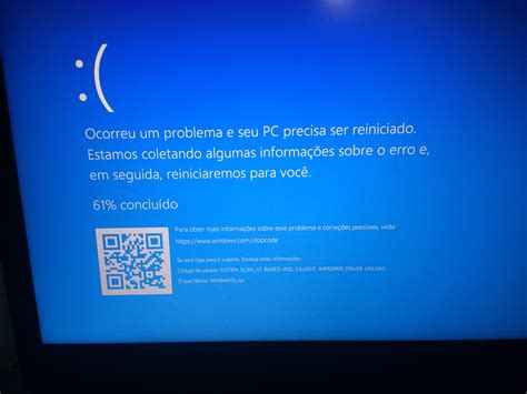 TELA AZUL NA ATUALIZAÇÃO DO WINDOWS 10 - Microsoft Community