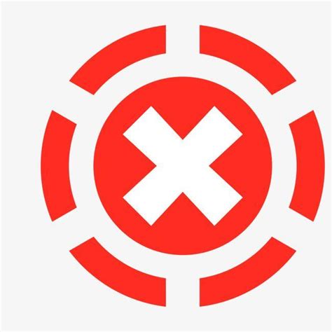 Red Circle X Logo - LogoDix