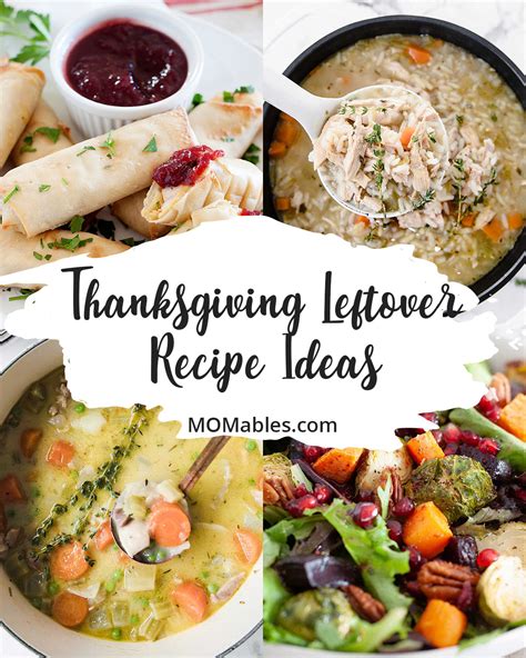 Thanksgiving Leftover Recipe Ideas | MOMables